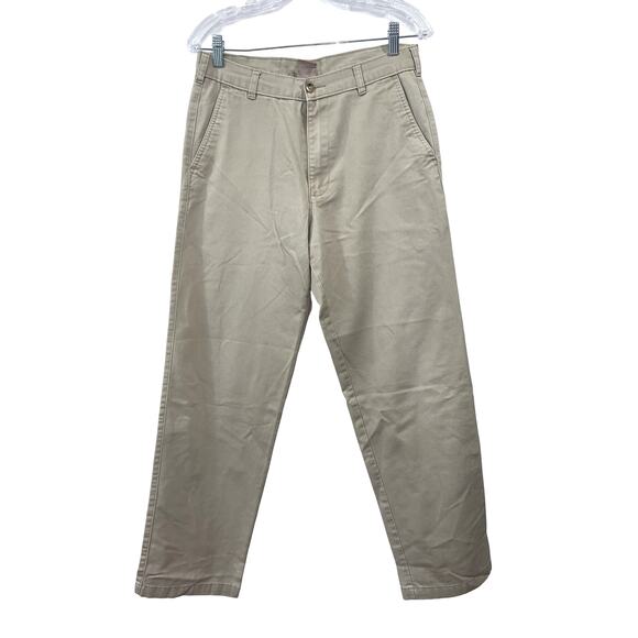 Khaki Tan Dress Pants by George Size 30x32 - Picture 1 of 11